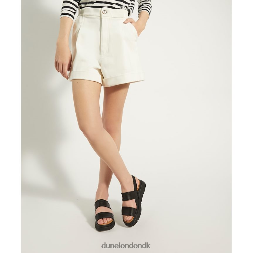 Beliggenhed polstrede flade sandaler Dune London Kvinder sort NXB060389