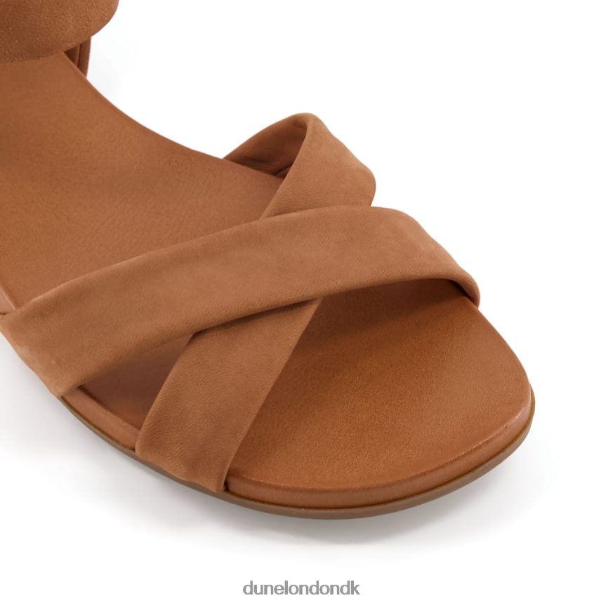 landie lædersandaler Dune London Kvinder kamel NXB060339