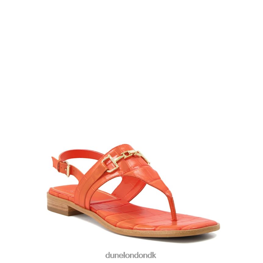 lexley afslappede sandaler med rem-rem Dune London Kvinder orange NXB060217