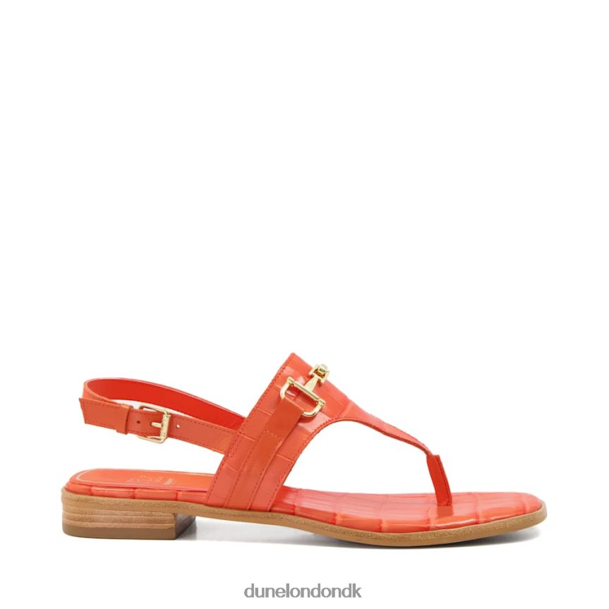 lexley afslappede sandaler med rem-rem Dune London Kvinder orange NXB060217