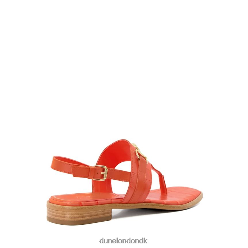 lexley afslappede sandaler med rem-rem Dune London Kvinder orange NXB060217