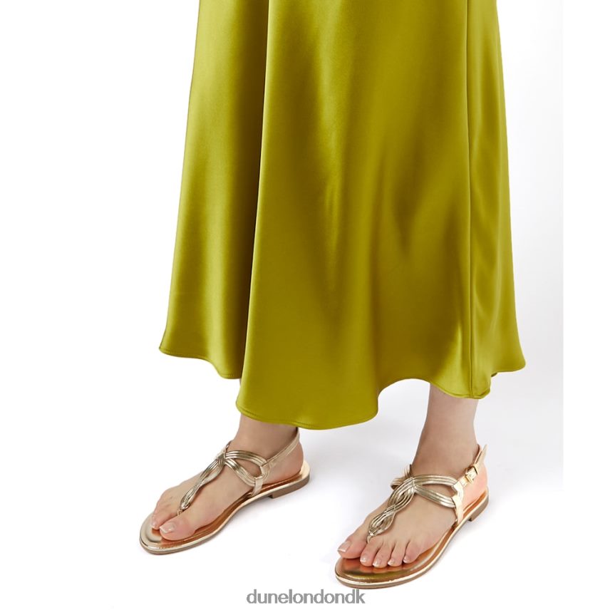 logik snoede tå-post sandaler Dune London Kvinder guld NXB060331