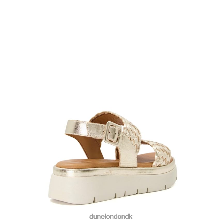 lorris flade sandaler Dune London Kvinder guld NXB060597