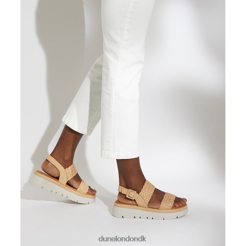 lorris flade sandaler Dune London Kvinder karamel NXB060529