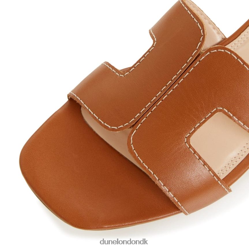 lupp smart slidersandaler med bred pasform Dune London Kvinder tan NXB060570