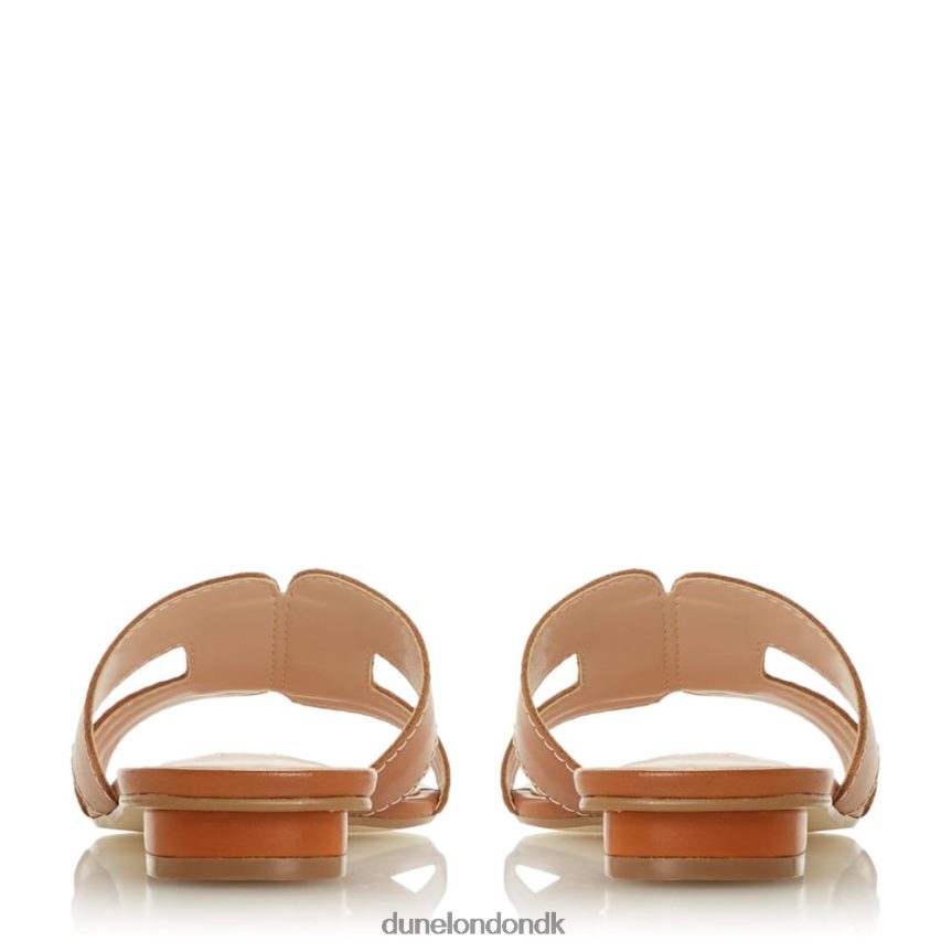 lupp smart slidersandaler med bred pasform Dune London Kvinder tan NXB060570