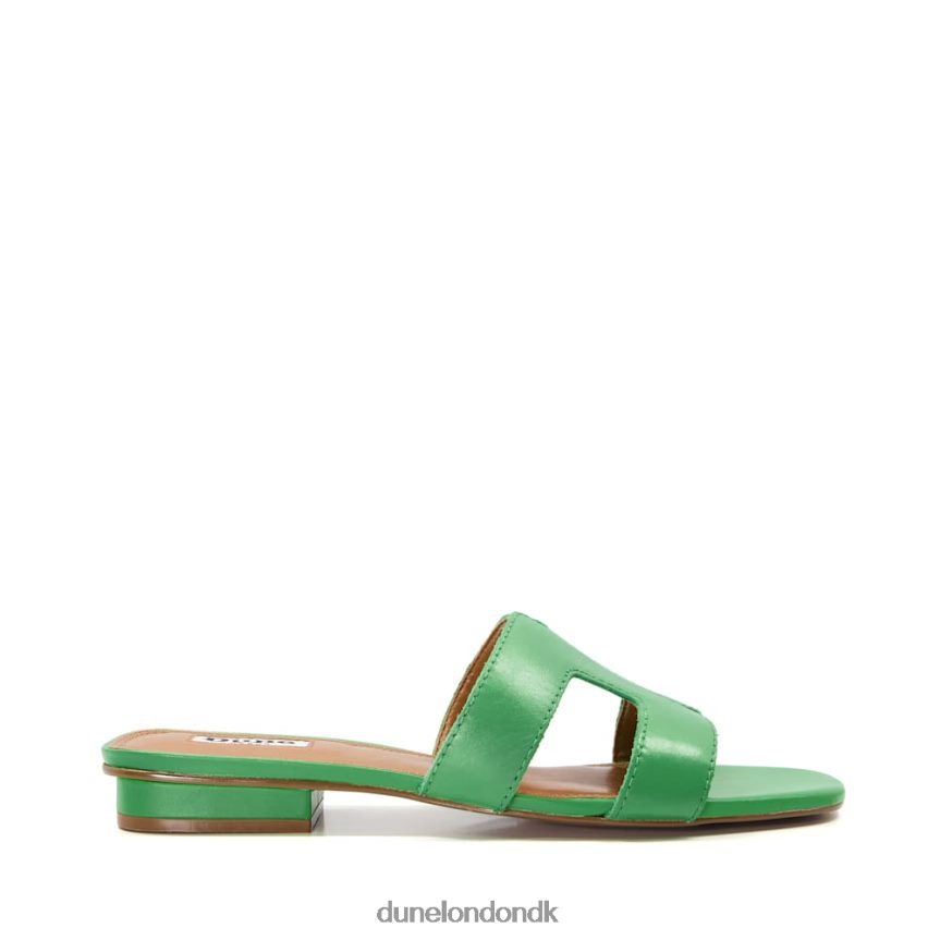 lupp smarte glidesandaler Dune London Kvinder grøn NXB060429