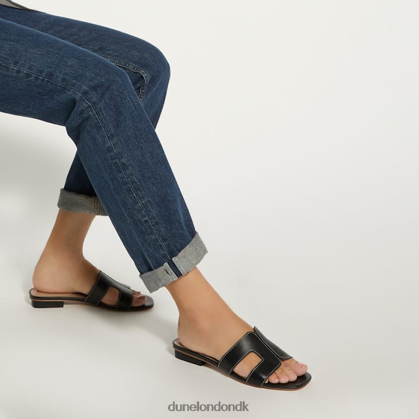 lupp smarte glidesandaler Dune London Kvinder sort NXB060632