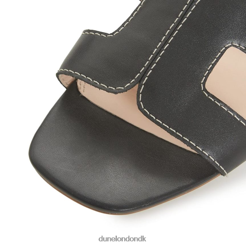 lupp smarte glidesandaler Dune London Kvinder sort NXB060632