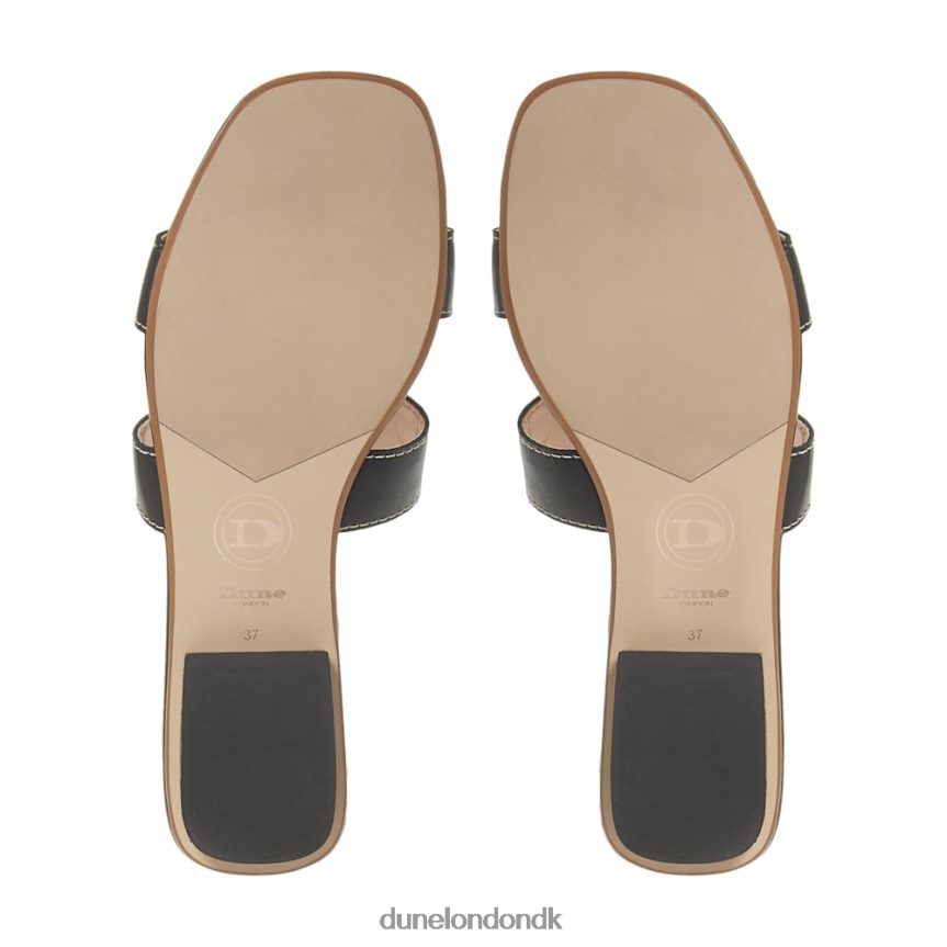 lupp smarte glidesandaler Dune London Kvinder sort NXB060632