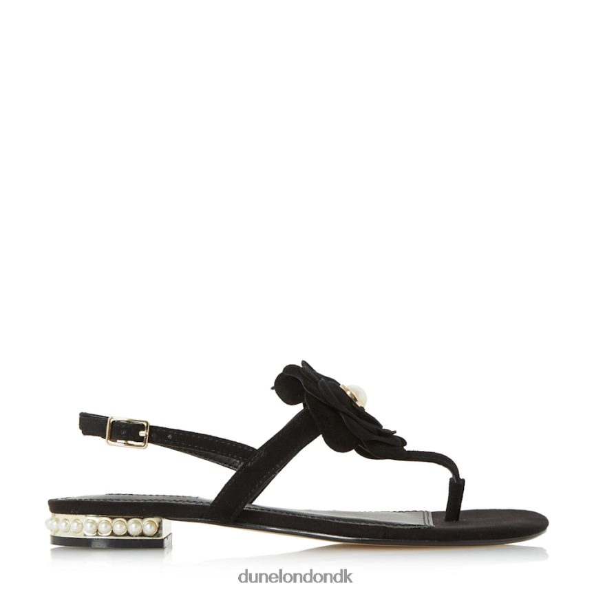 nelle sandaler med blomstertæppe Dune London Kvinder sort NXB060671