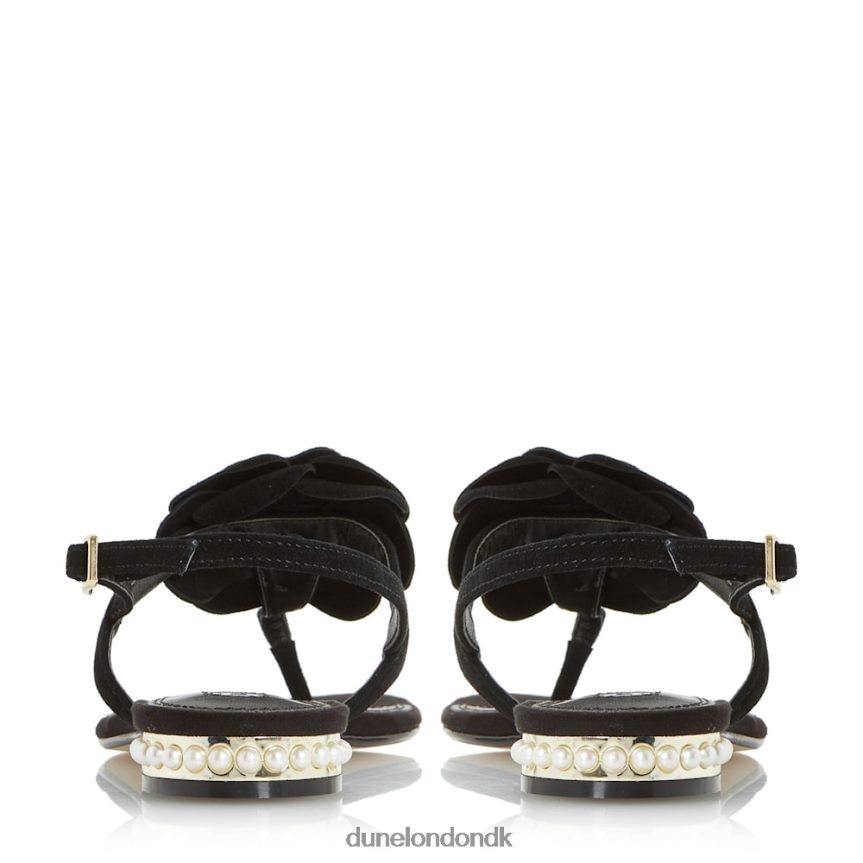 nelle sandaler med blomstertæppe Dune London Kvinder sort NXB060671