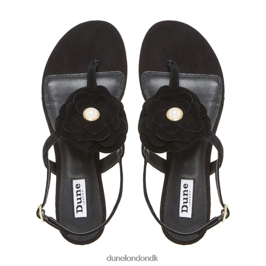 nelle sandaler med blomstertæppe Dune London Kvinder sort NXB060671