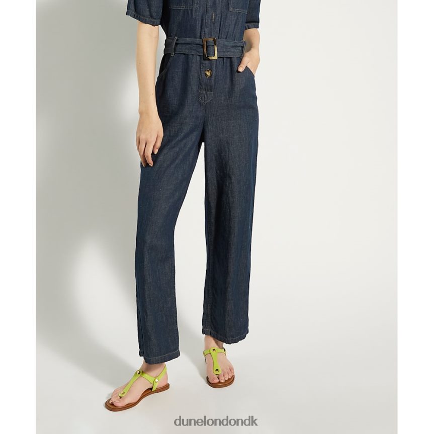 senere flade sandaler i læder Dune London Kvinder lime grøn NXB060410