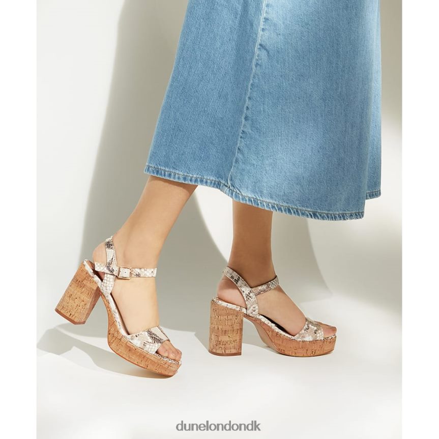 jodi kork-platform sandaler Dune London Kvinder naturlig NXB06080