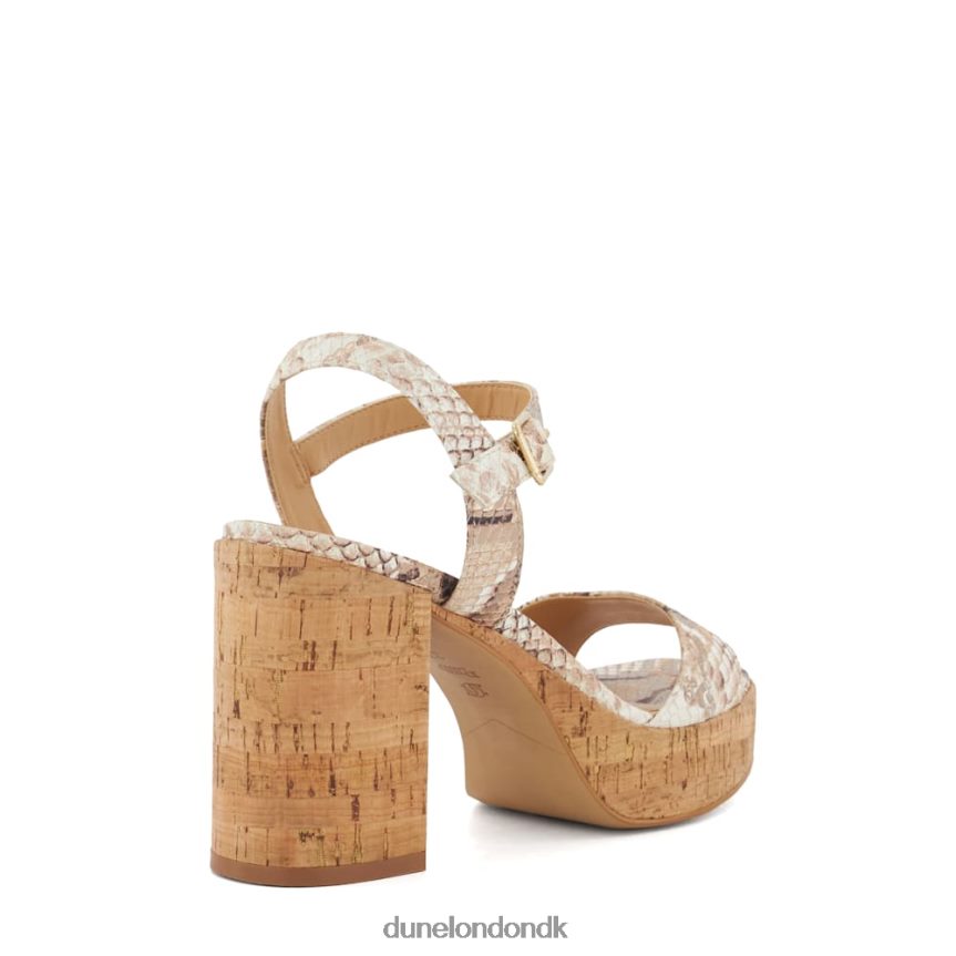 jodi kork-platform sandaler Dune London Kvinder naturlig NXB06080