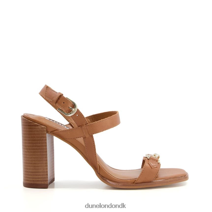 junior- sandal med blokhæl Dune London Kvinder tan NXB060561