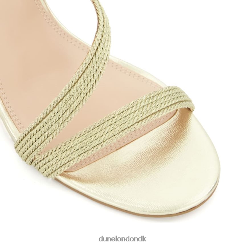kaia vævede sandaler med stropper Dune London Kvinder guld NXB060464