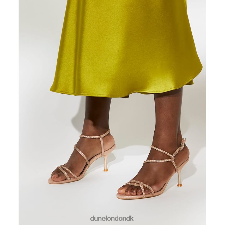 majestæter sandaler med bred pasform og stropper Dune London Kvinder guld NXB06077