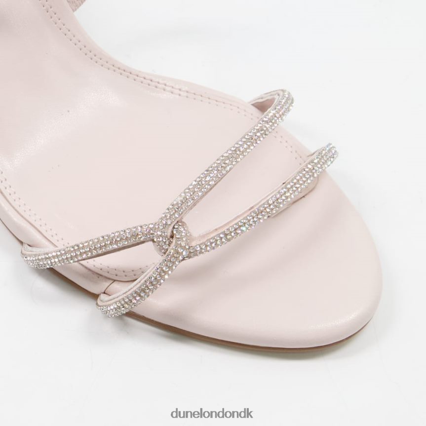 majestæter sandaler med diamantremme og hæle Dune London Kvinder ecru NXB060639