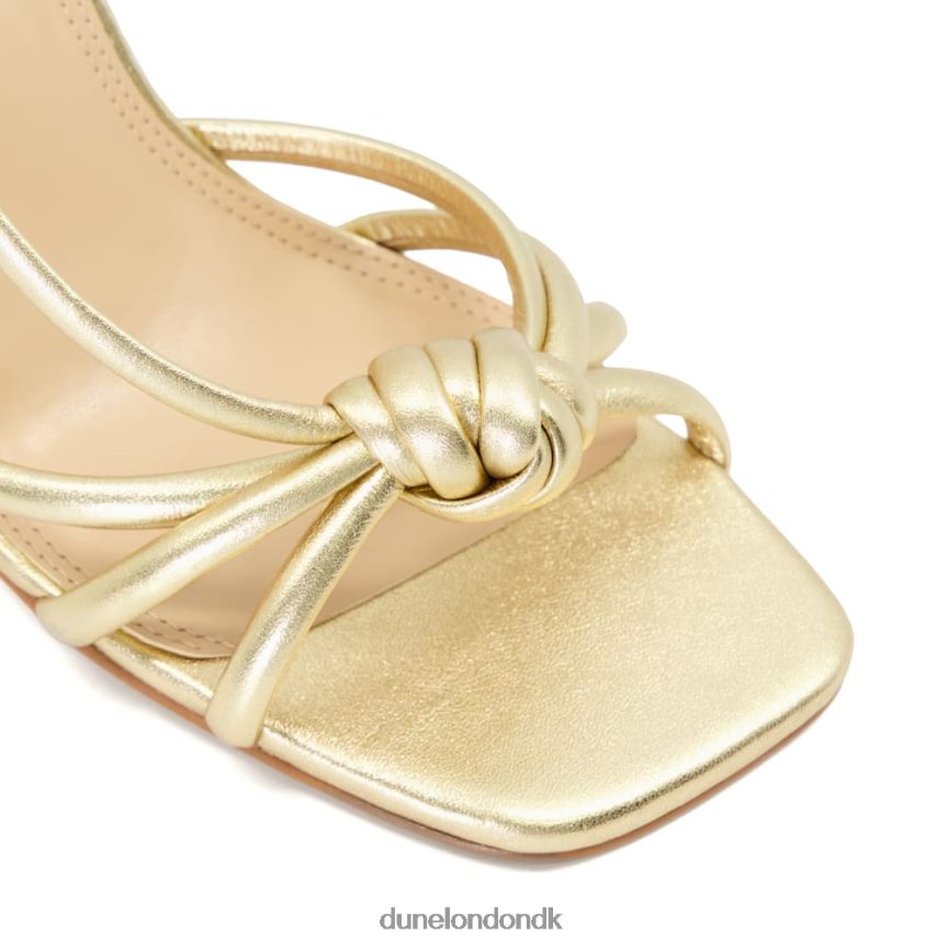 mavelle slingback sandaler med knudedetaljer Dune London Kvinder champagne NXB060588