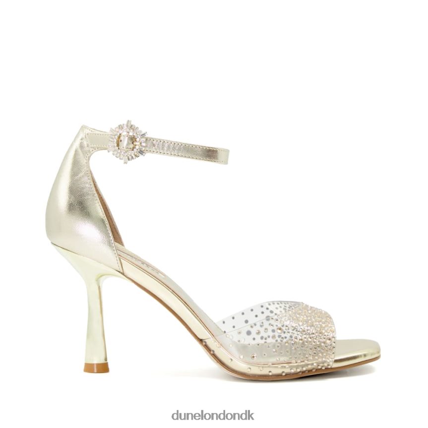 meghan sandaler med hotstone-rem Dune London Kvinder guld NXB060164