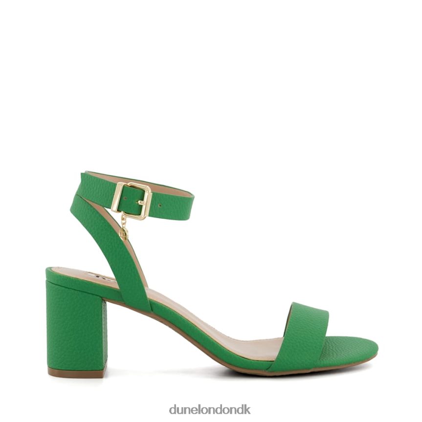 memee sandaler med mellemblok hæl Dune London Kvinder grøn NXB06015