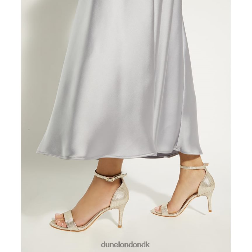 morra sandaler med hårde hæle med stropper Dune London Kvinder guld NXB060150