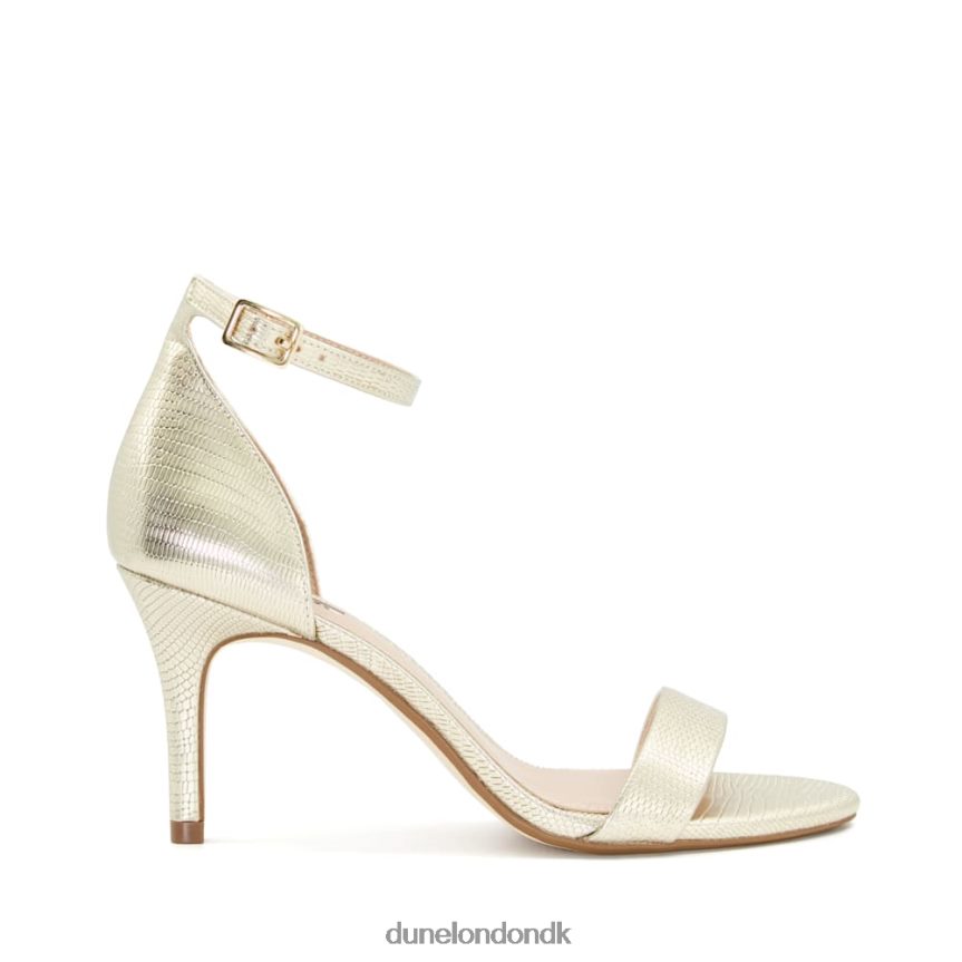 morra sandaler med hårde hæle med stropper Dune London Kvinder guld NXB060150