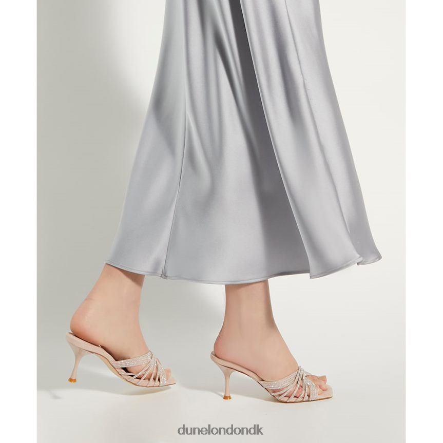 telt diamante muldyr med krydsrem Dune London Kvinder nøgen NXB06064