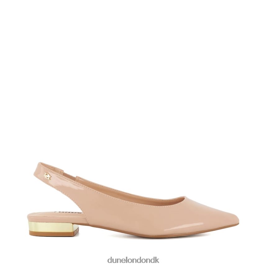 caramello slingback ballet pumps Dune London Kvinder rødme NXB060335