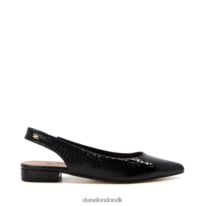 caramello slingback ballet pumps Dune London Kvinder sort NXB060505
