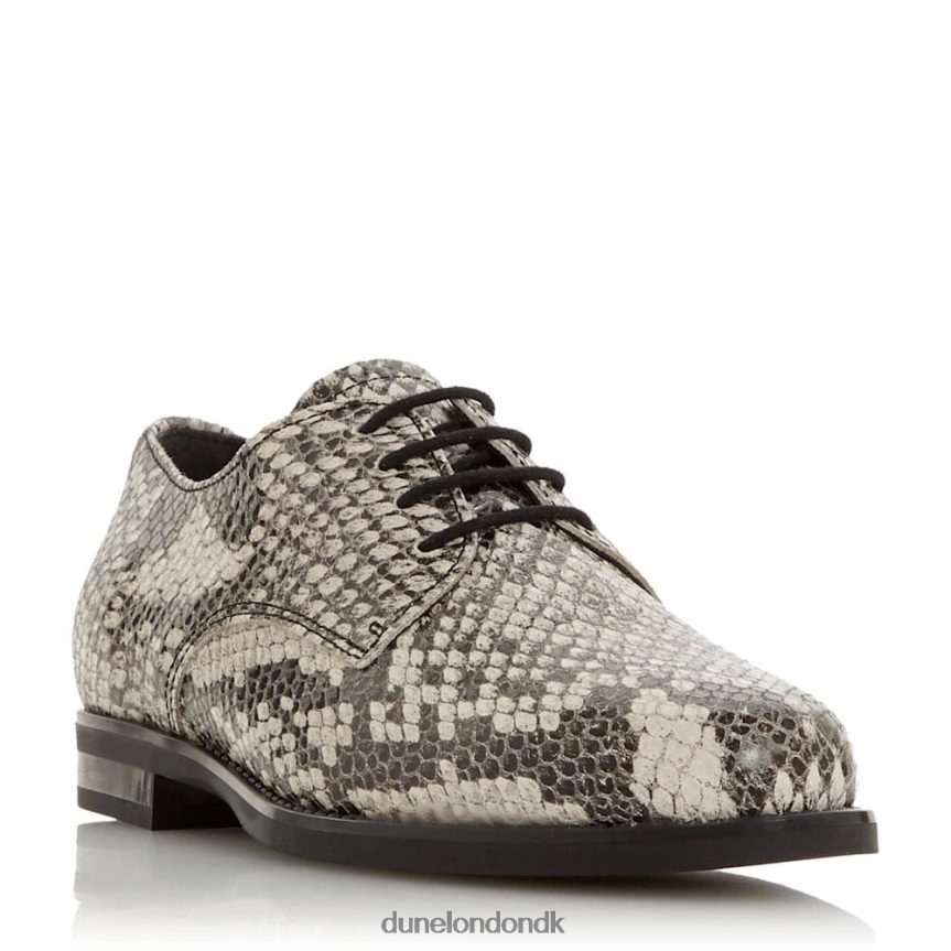 flaura lædersko med snøre Dune London Kvinder naturlig NXB060536