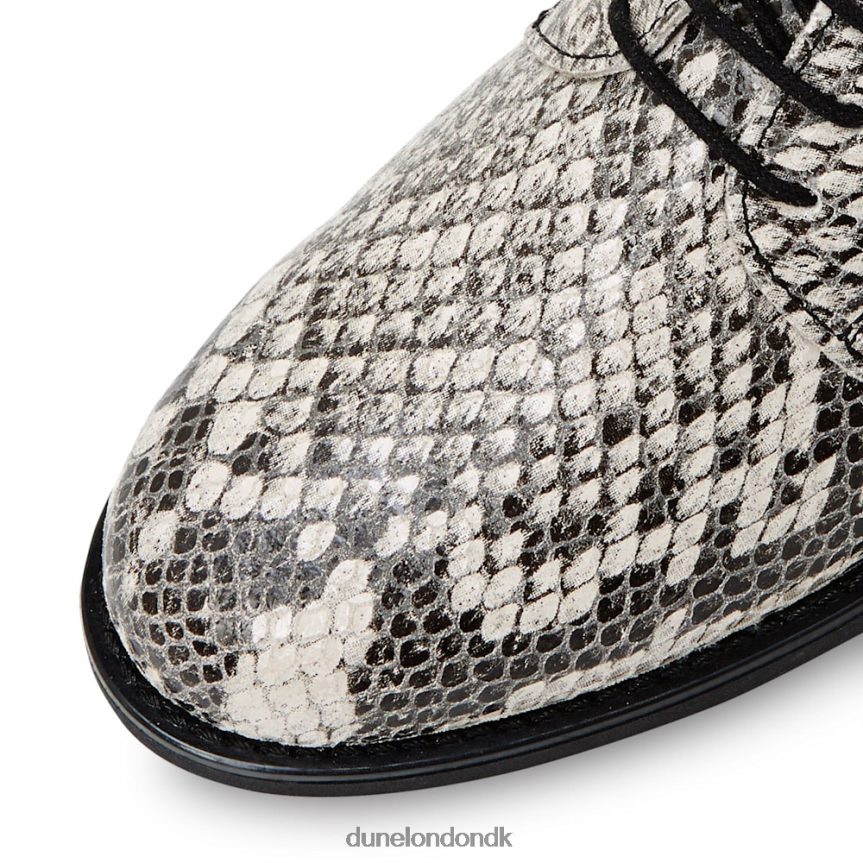 flaura lædersko med snøre Dune London Kvinder naturlig NXB060536