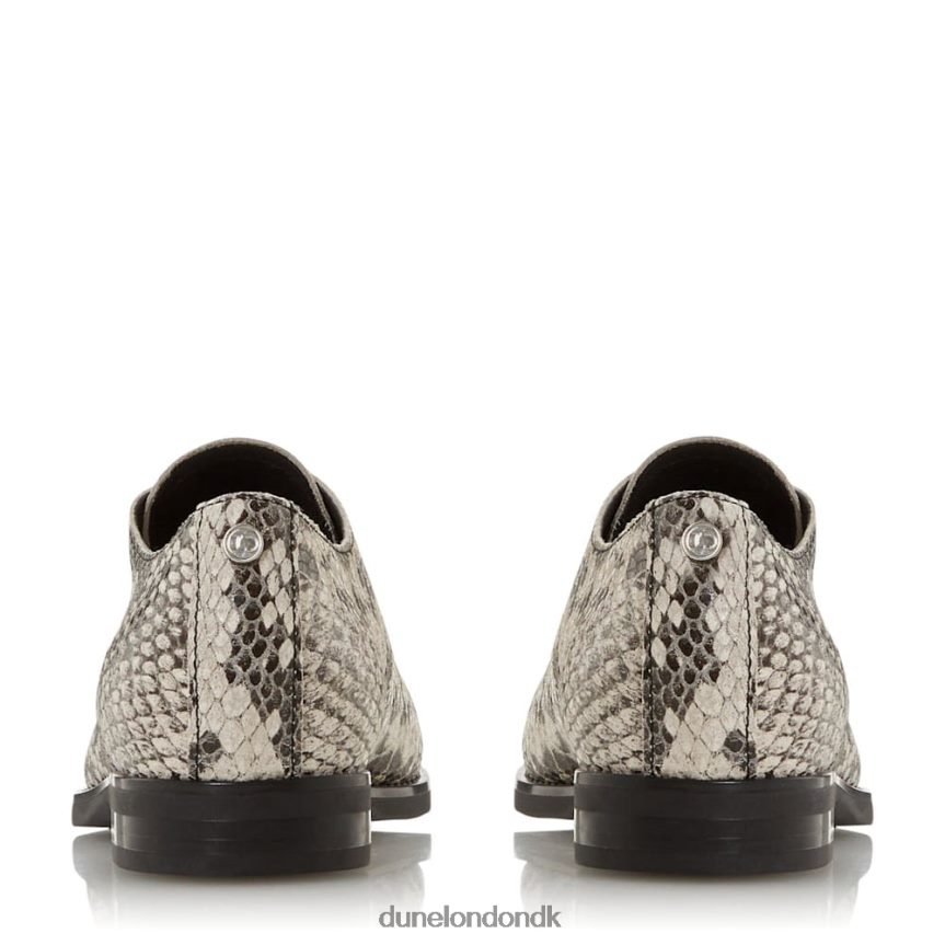 flaura lædersko med snøre Dune London Kvinder naturlig NXB060536