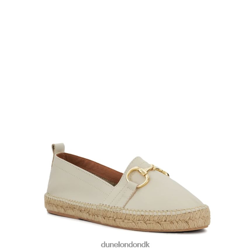 guavaer flade espadriller med snaffeltrim Dune London Kvinder hvid NXB060444