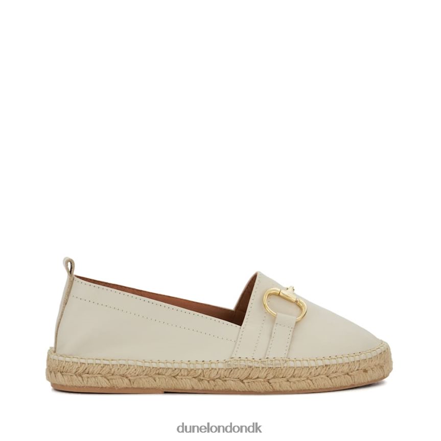 guavaer flade espadriller med snaffeltrim Dune London Kvinder hvid NXB060444