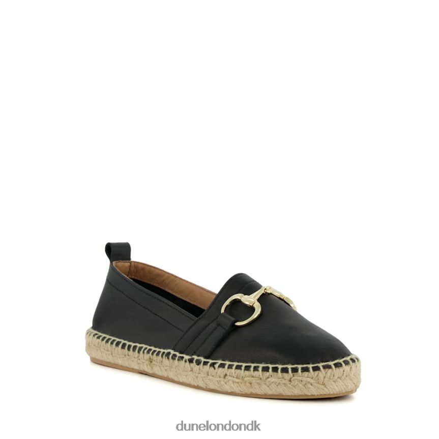 guavaer flade espadriller med snaffeltrim Dune London Kvinder sort NXB060443