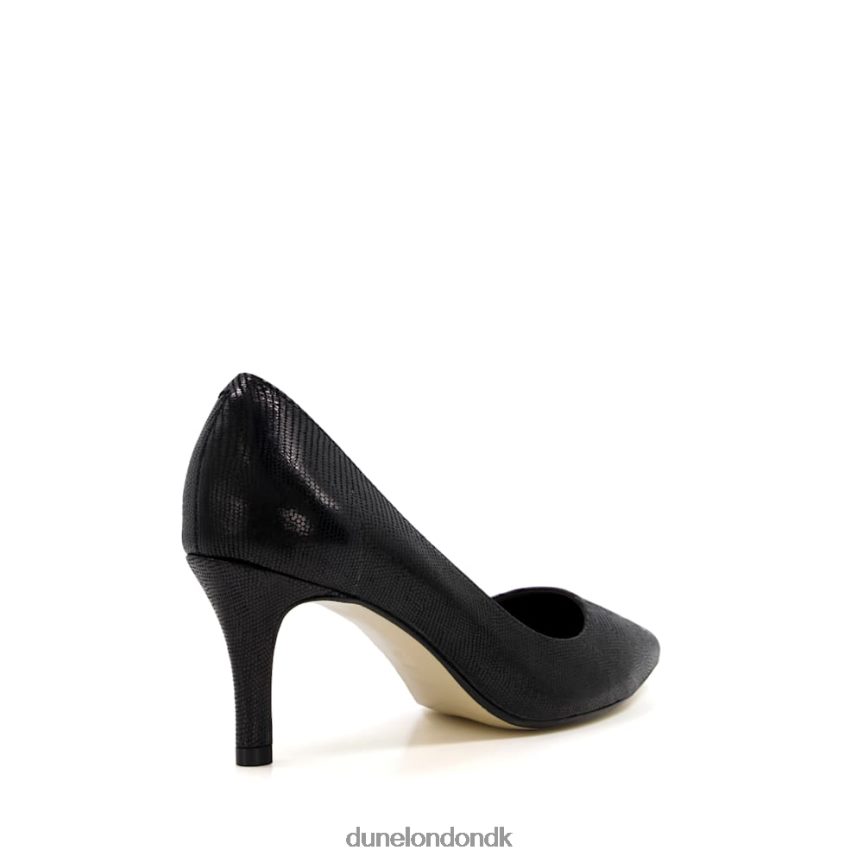andina uforet komfort punkt midt hæl domstol Dune London Kvinder sort NXB060506