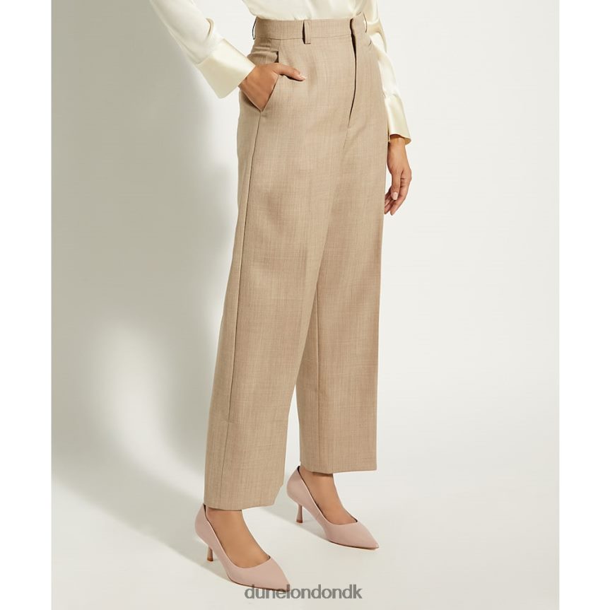 angelina banesko i læder med bred pasform Dune London Kvinder rødme NXB06083