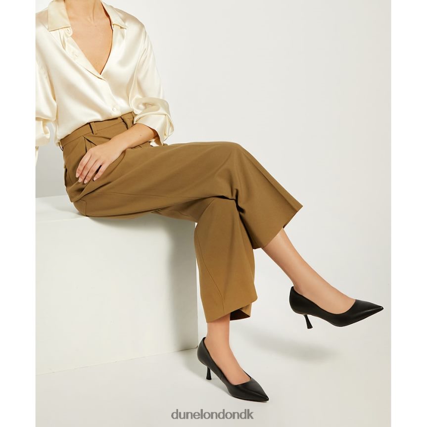 angelina flare-heel banesko Dune London Kvinder sort NXB060180