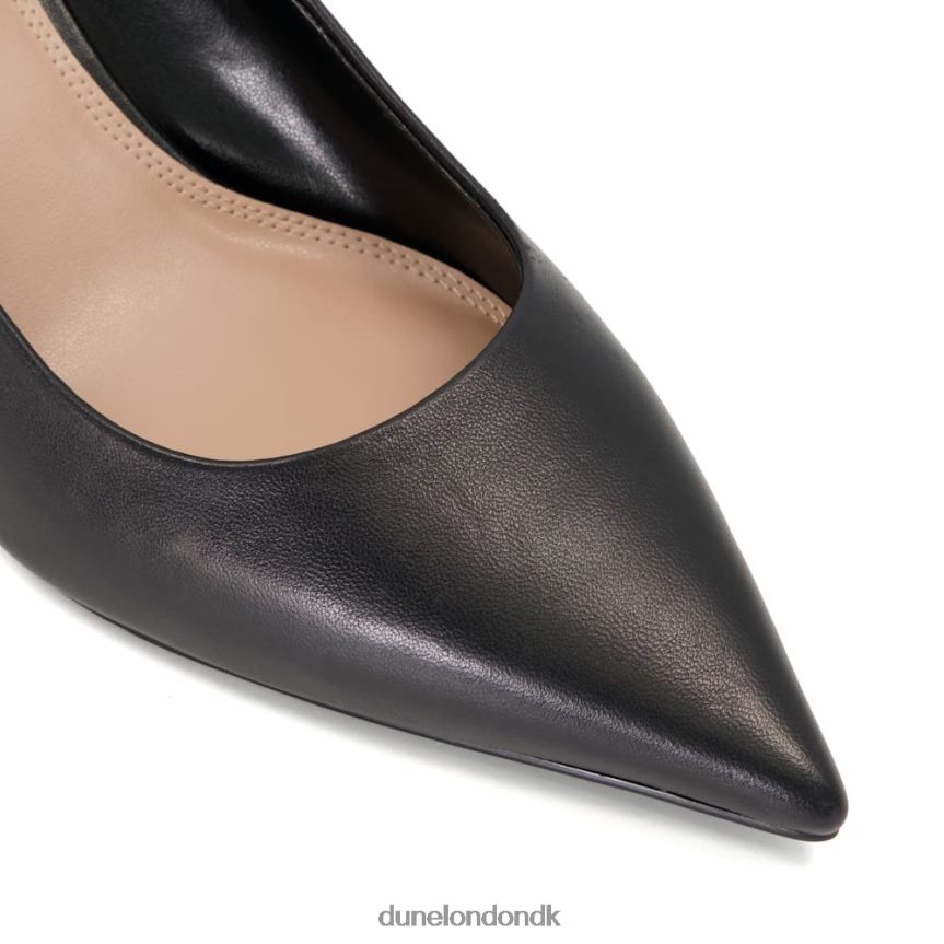 angelina flare-heel banesko Dune London Kvinder sort NXB060180