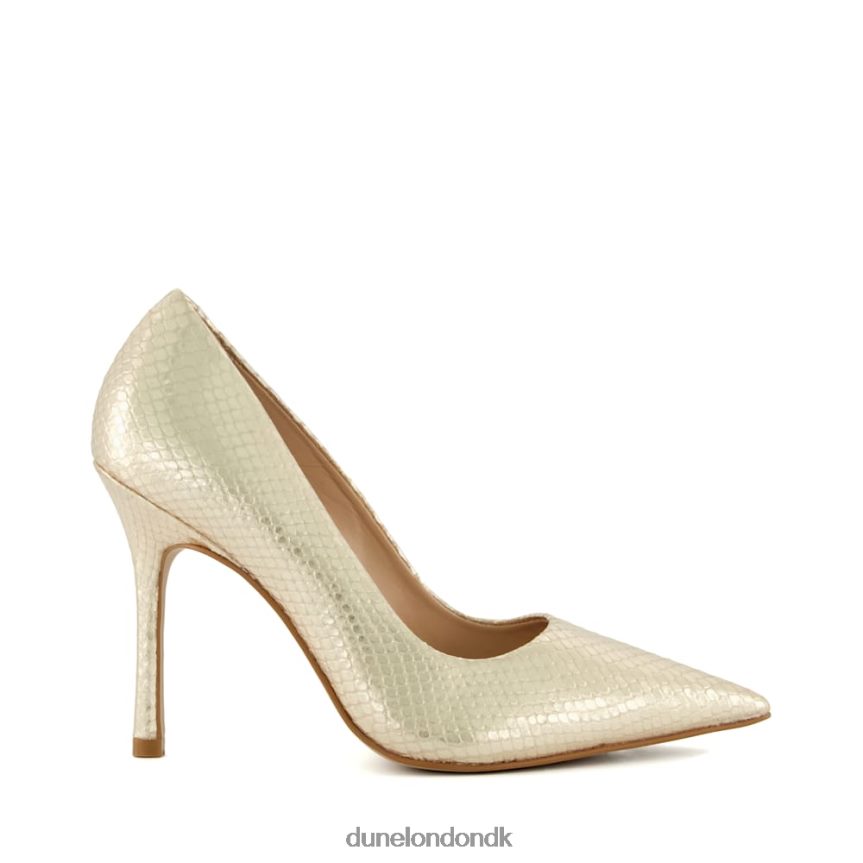 bento croc court hæle Dune London Kvinder guld NXB06058