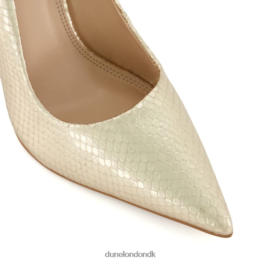 bento croc court hæle Dune London Kvinder guld NXB06058