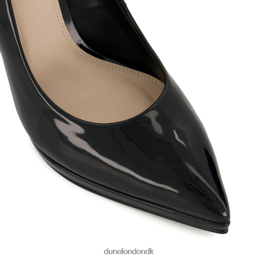 bexley spidståede banesko Dune London Kvinder sort NXB06087