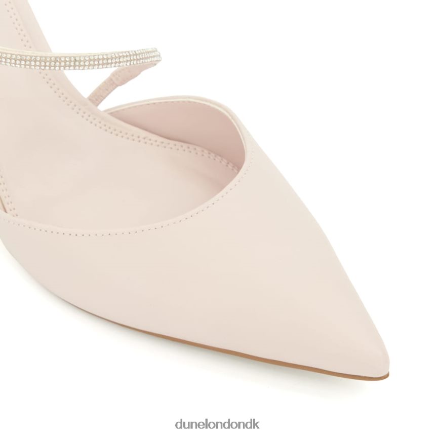 carlota banesko med diamantrem og hæl Dune London Kvinder ecru NXB060238