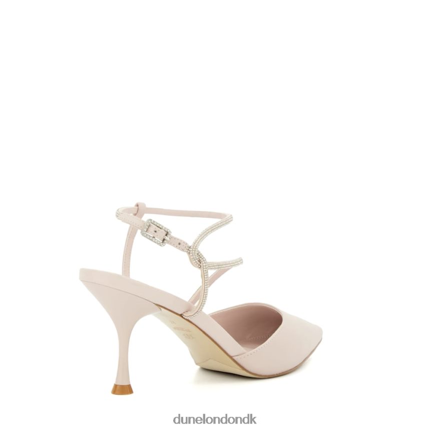 carlota banesko med diamantrem og hæl Dune London Kvinder ecru NXB060238