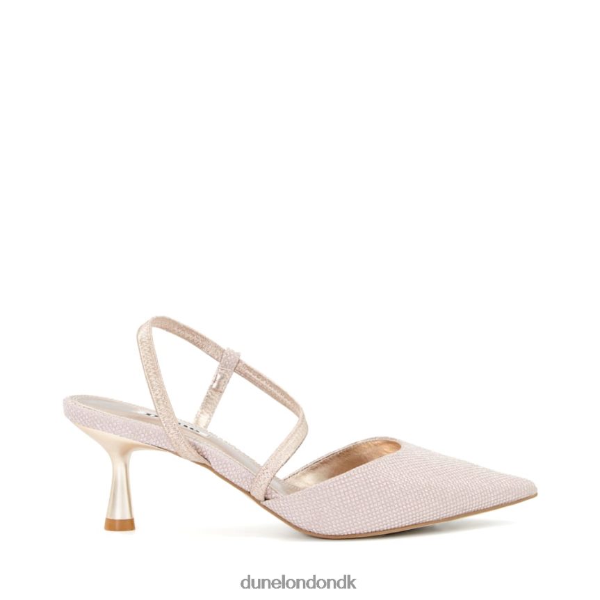 citrus banesko med matte hæle Dune London Kvinder rosa guld NXB060237