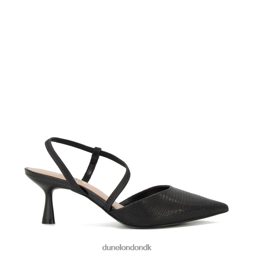 citrus banesko med matte hæle Dune London Kvinder sort NXB060234