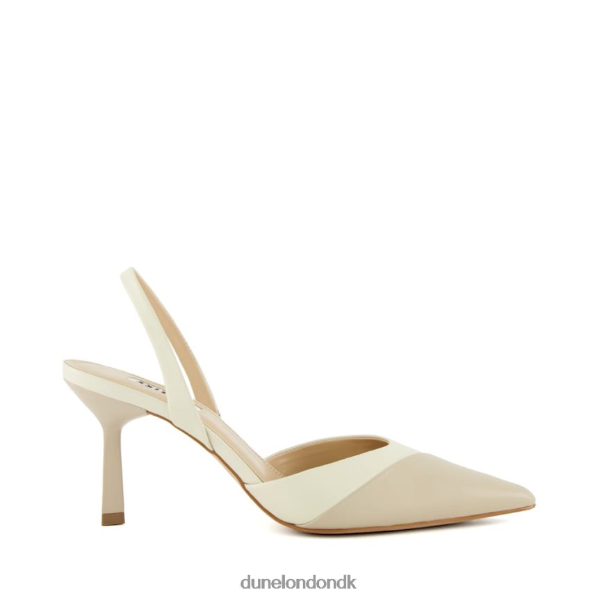 kampagne slingback banesko Dune London Kvinder ecru NXB060467